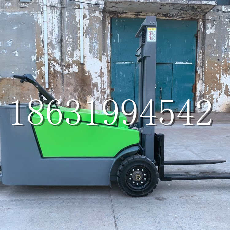 涉县小型电动叉车1吨2吨步行站驾式电瓶堆高充电装卸车液压升降车铲车
